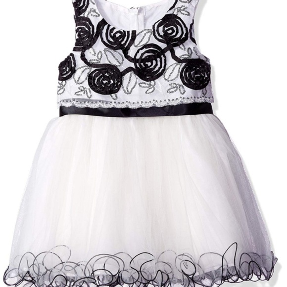 Bonnie Jean Dress 2T Special Occasion Tulle Ivory - Picture 6 of 7
